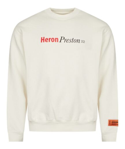 Heron Preston Censored White Sweatshirt